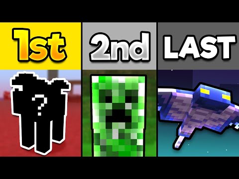 EVERY Minecraft Mob, Ranked Worst To Best