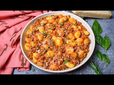 Gnocchi Bolognese