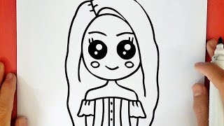 COMMENT DESSINER UNE FILLE KAWAII
