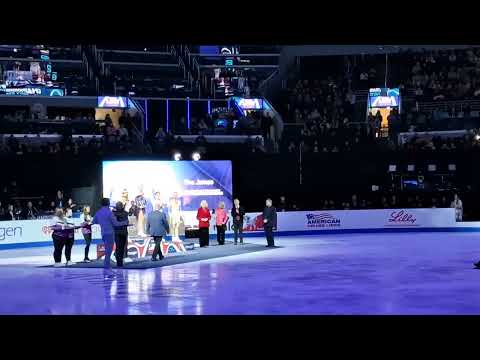 Ladies Medal Ceremony 🏅 US Figure Skating Championships ⛸️ 