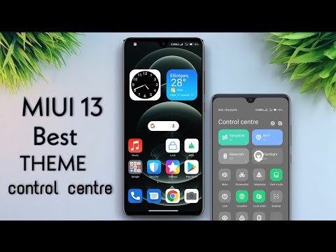 MiOSui v12 MIUI Theme with iOS Style Control Center