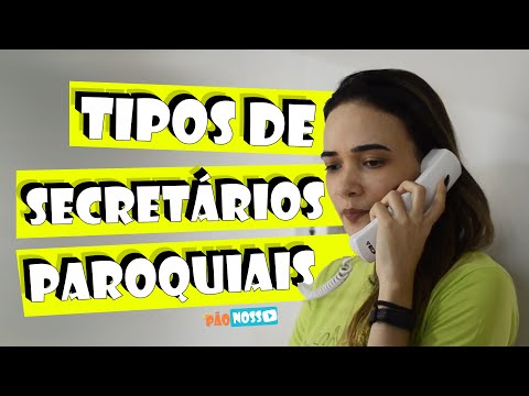 TIPOS DE SECRETÁRIOS PAROQUIAIS - MP