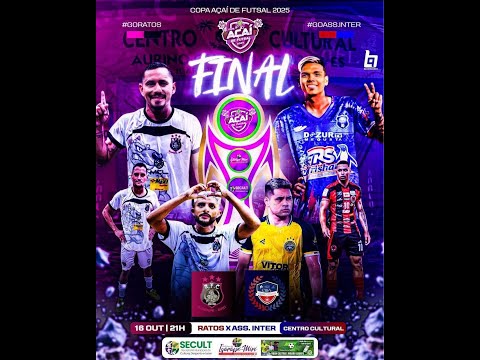 FINAL DA COPA AÇAÍ DE FUTSAL 2025 EM IGARAPÉ-MIRI - SUB 17 E ADULTO