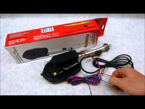 How to wire an automotive power antenna