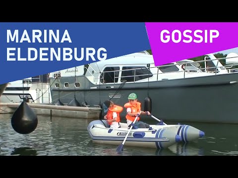Marina Eldenburg: Hausboot oder Ferienhaus mieten | Bootsurlaub | Hafen-Atmosphäre im Sommer