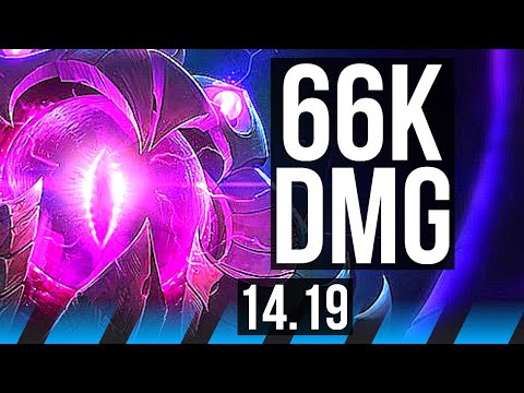 VEL'KOZ vs HWEI (MID) | 66k DMG, 8 solo kills, Dominating | EUNE Diamond | 14.19