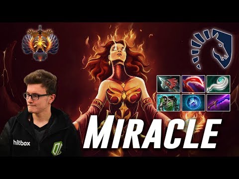 Miracle Lina Fire Warrior | Dota 2 Pro Gameplay