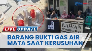 Rusuh dengan Polisi, Warga Dago Elos Bandung Kini Tunjukkan Barang Bukti Selongsong Gas Air Mata