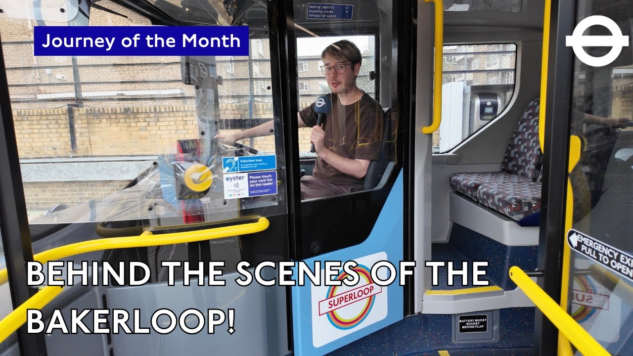 Exclusive Scenes of London’s New Bus Route! | Journey of the Month Episode 7