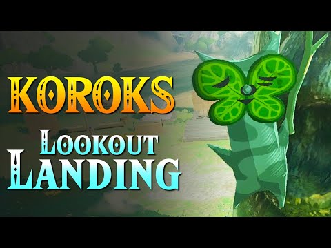 Zelda: Tears of the Kingdom - All Korok Seeds (Lookout Landing Tower) Locations #020 - #085
