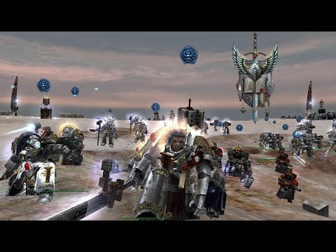 Gray Knights eliminate everything in there path: Dawn of War - Unification mod Multiplayer |FFA|