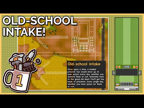 Building a Constant NEVER-ENDING Arrival Prison! | Prison Architect #1