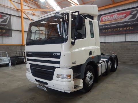 DAF CF85 460 EURO 5, 6X2 TRACTOR UNIT - 2010 - FE10 BTU