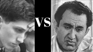 Bobby Fischer meets Tigran Petrosian at the Bled Chess Tournament 1961 - Caro-Kann defence
