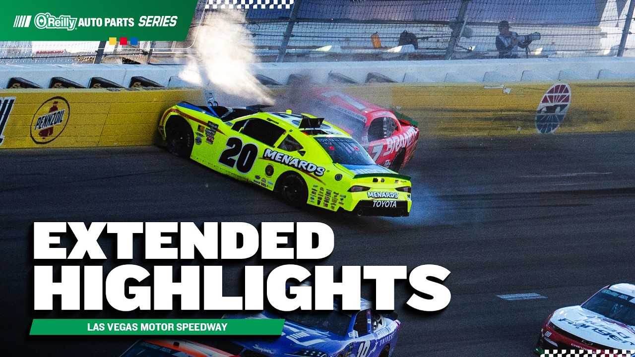NASCAR O'Reilly Auto Parts Series Highlights from Las Vegas