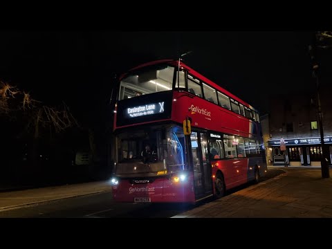 BRAND NEW + 6 POT ENGINE: Route X1 | MA75CTX/6391 - Go North East: Wright StreetDeck UltroLiner EU6