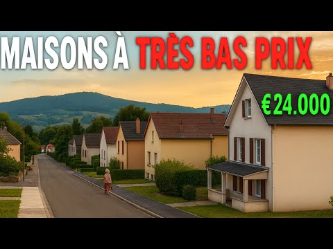 15 villes en France où les prix des maisons sont si bas qu’on croirait à un mensonge