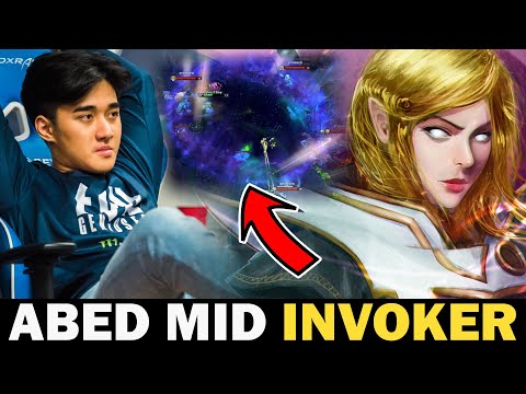 ABED MID INVOKER - CLOSE GAME INTENSE BATTLE | DOTA 2 Gameplay