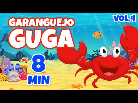 Caranguejo Guga Vol. 4 - Giramille 8 min | Desenho Animado Musical