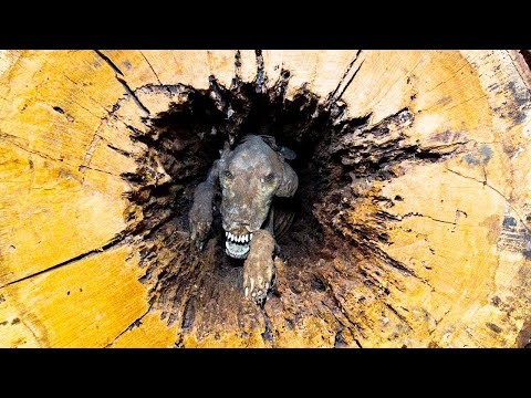 When Loggers Cut Down Old Tree, They Couldn't Believe What They Found Inside