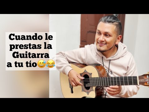 Cuando le prestas la Guitarra a tu Tío 😅 (Humor)