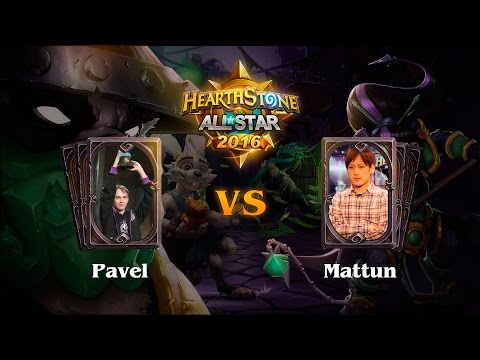 [RU] Pavel vs Mattun, Hearthstone ALLSTAR 2016