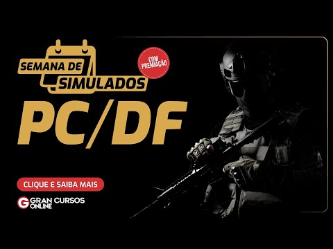 Legislação Específica para PCDF: Semana de simulados PCDF