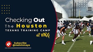 Checking Out The Houston Texans Training Camp at NRG | V769