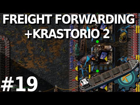 Factorio Freight Forwarding K2 20x #19 — Chemical Science! Huge WIN!