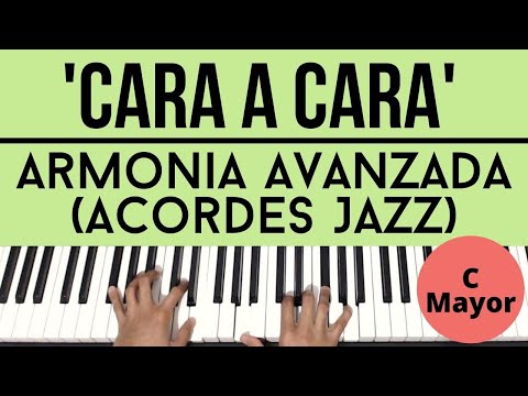 Cara A Cara (C Mayor) - Marcos Vidal | Armonia Avanzada (Acordes Gospel/Jazz) | Piano Tutorial