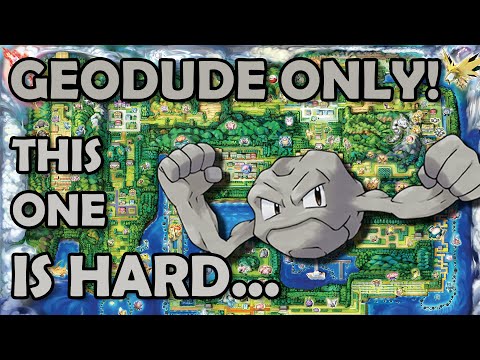 Can I beat Pokemon Yellow with Geodude?