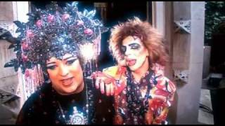 David Hoyle and Boy George