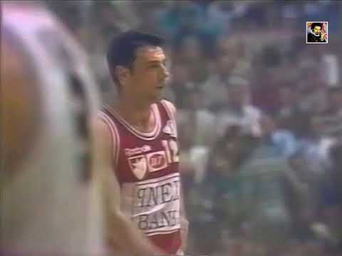 KK Crvena Zvezda - KK Partizan Sintelon 72:64 (1993.)