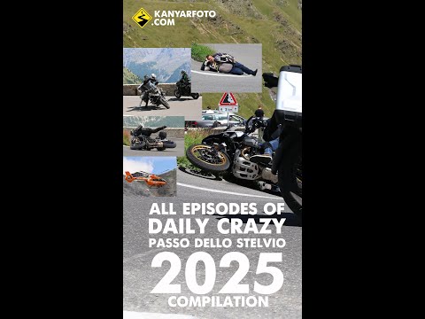 All Daily Crazy Episodes of season 2025 - Passo dello Stelvio Compilation