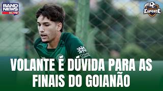Invicto no Goianão, Goiás tem dúvidas no elenco para o duelo contra o Atlético-GO