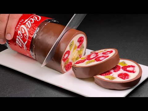 Secret recipe in 15 minutes! No-bake summer dessert! Simple and delicious!