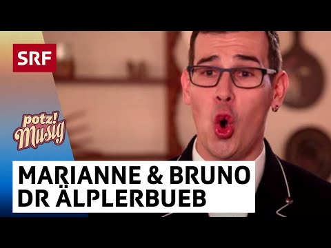 Jodlerduett Marianne und Bruno Weingart: Dr Älplerbueb | Potzmusig | SRF