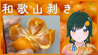 「和歌山剥き」の手順【橘凪みかん】