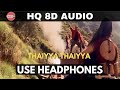 Thayya Thayya 8D Uyire Shahrukh Khan A R Rahman Mani Ratnam 8D AUDIO