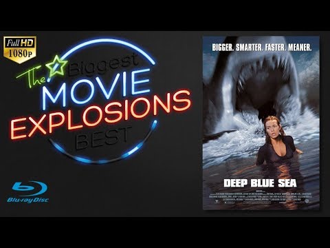 The Best Movie Explosions: Deep Blue Sea (1999) Helicopter Crashes