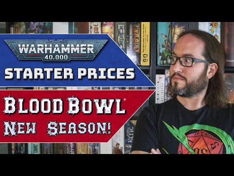 Warhammer 40k Starter Set Prices & Bloodbowl Season 3 Announced! Loot Boxes!? | Warhammer News