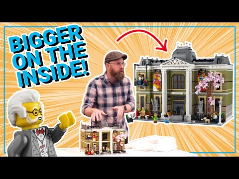 LEGO modular Natural History Museum is bigger on the inside