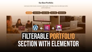 Filterable Portfolio 100% Free | Powerfolio & Elementor | Portfolio Plugin | Elementor Tutorials