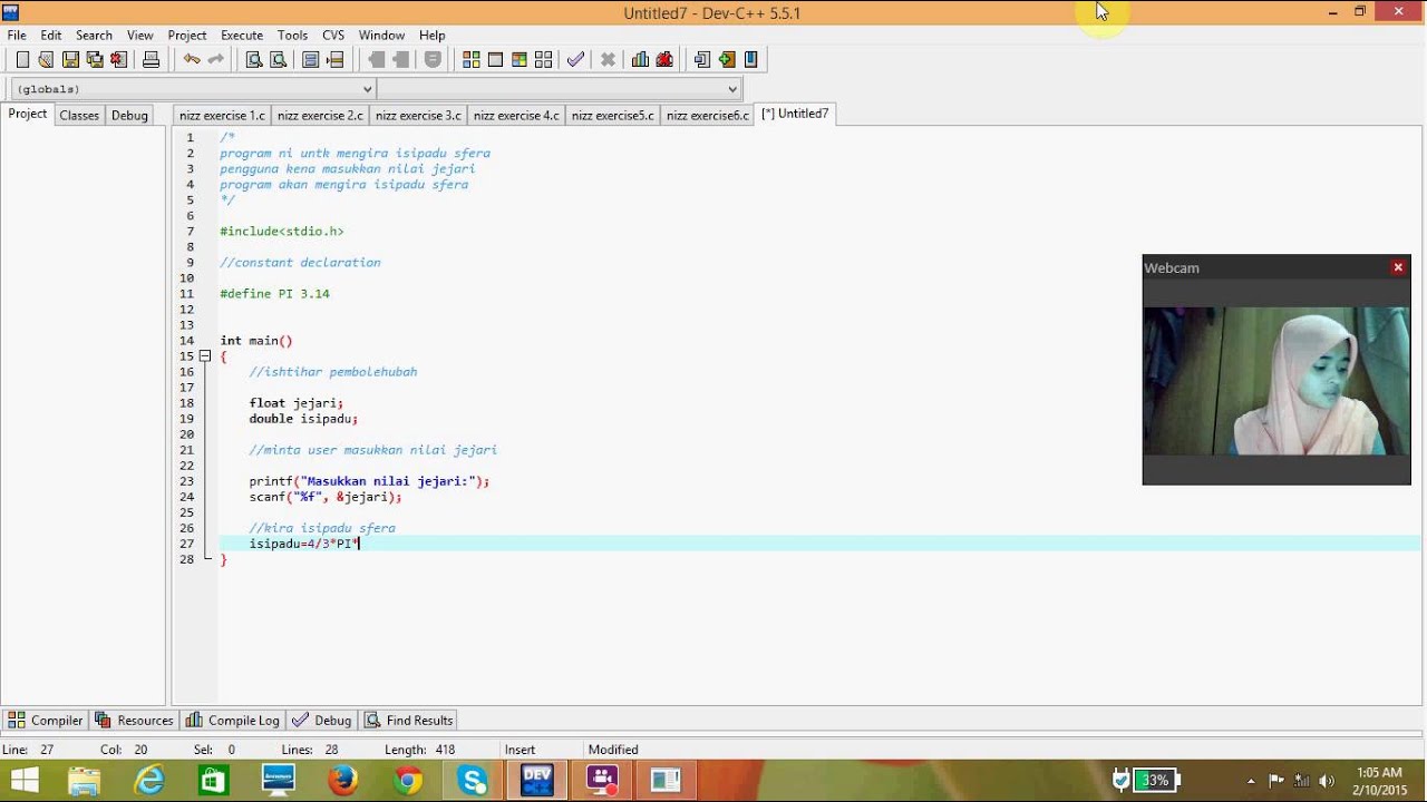 nizz exercise7 video