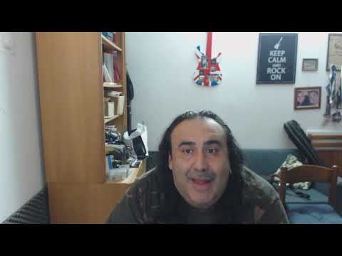 Dino Fiorenza's greeting for Italian fans