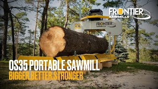 Introducing the Frontier OS35 Portable Sawmill