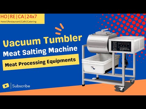 Vacuum tumber meat salting machine