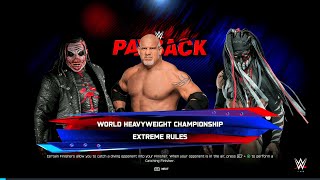 WWE 2K25 FULL MATCH - Fiend vs. Goldberg vs. Demon - Who Reigns Supreme?
