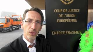 Le Collectif Egalité Retraite à la Cour Européenne de Luxembourg