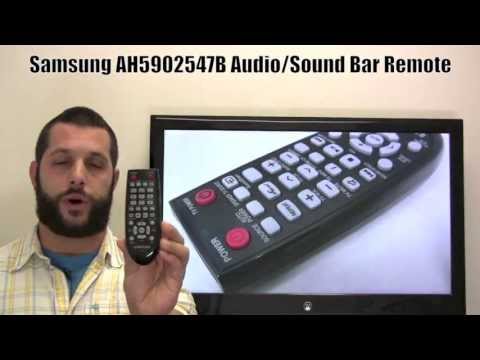 Buy SAMSUNG AH59-02547B AH5902547B Sound Bar System Remote Control